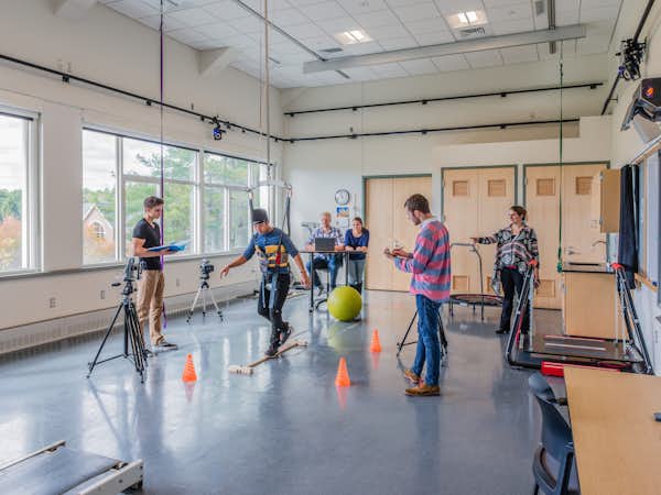 Kinesiology experiment in lab