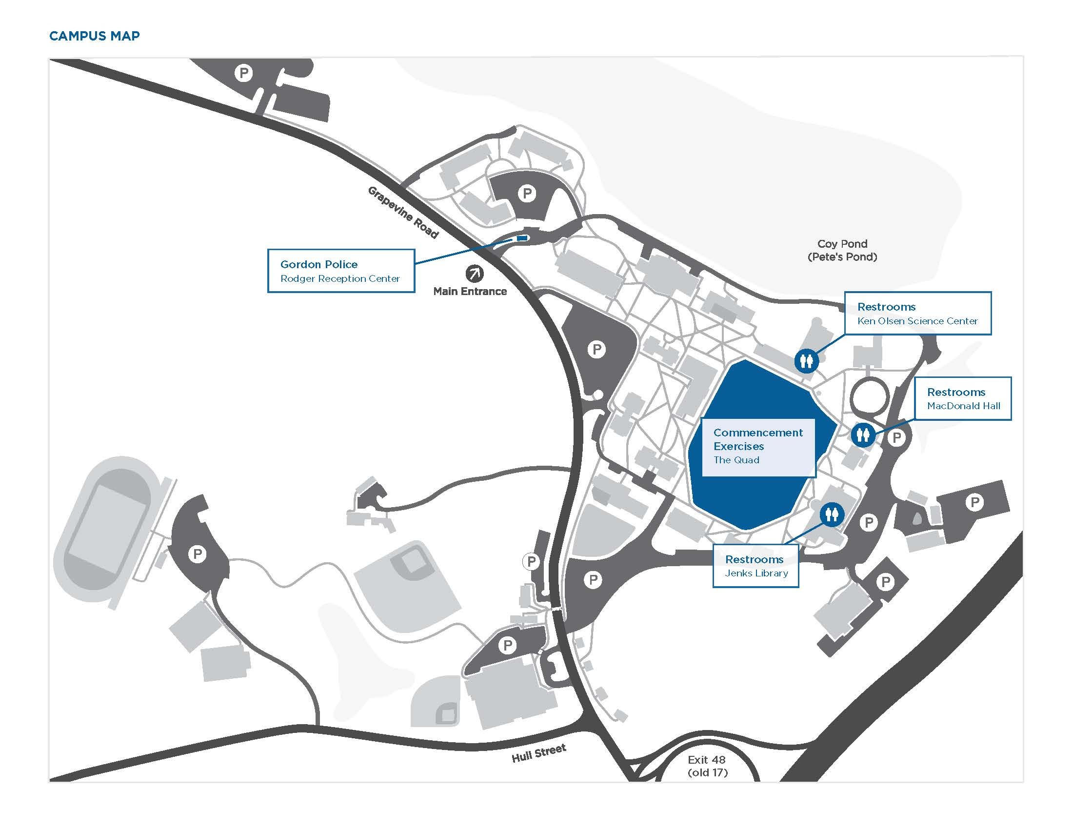 Parking, Directions, and Local Accommodations | Gordon College