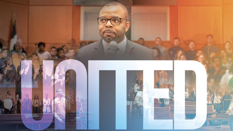 Dr. Craig Ramsey, director of God's Chosen Gospel Choir.